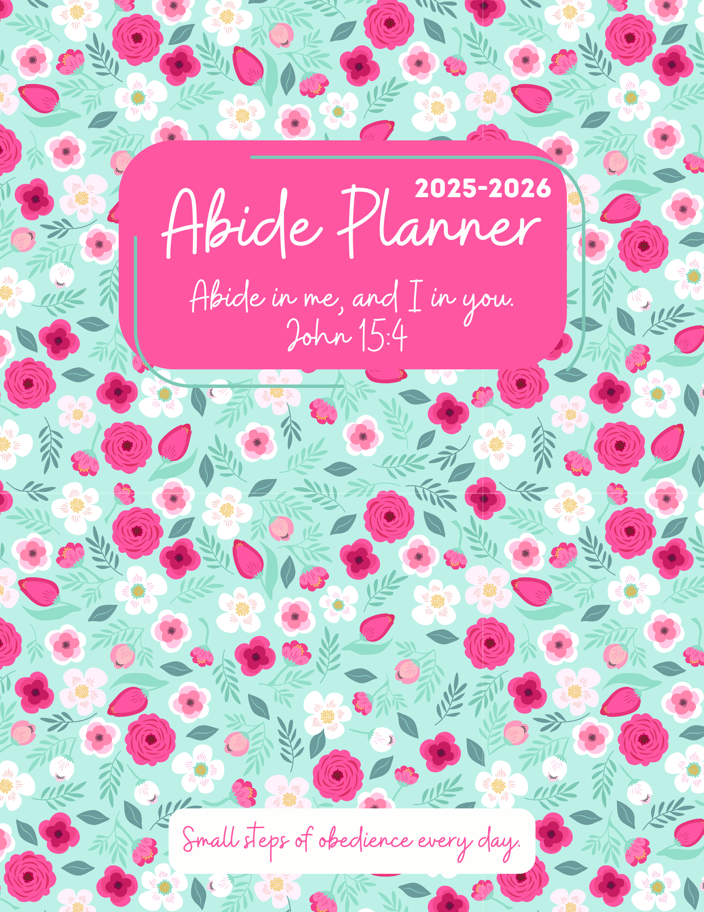 Abide Planner 12 Month or 18 month Option