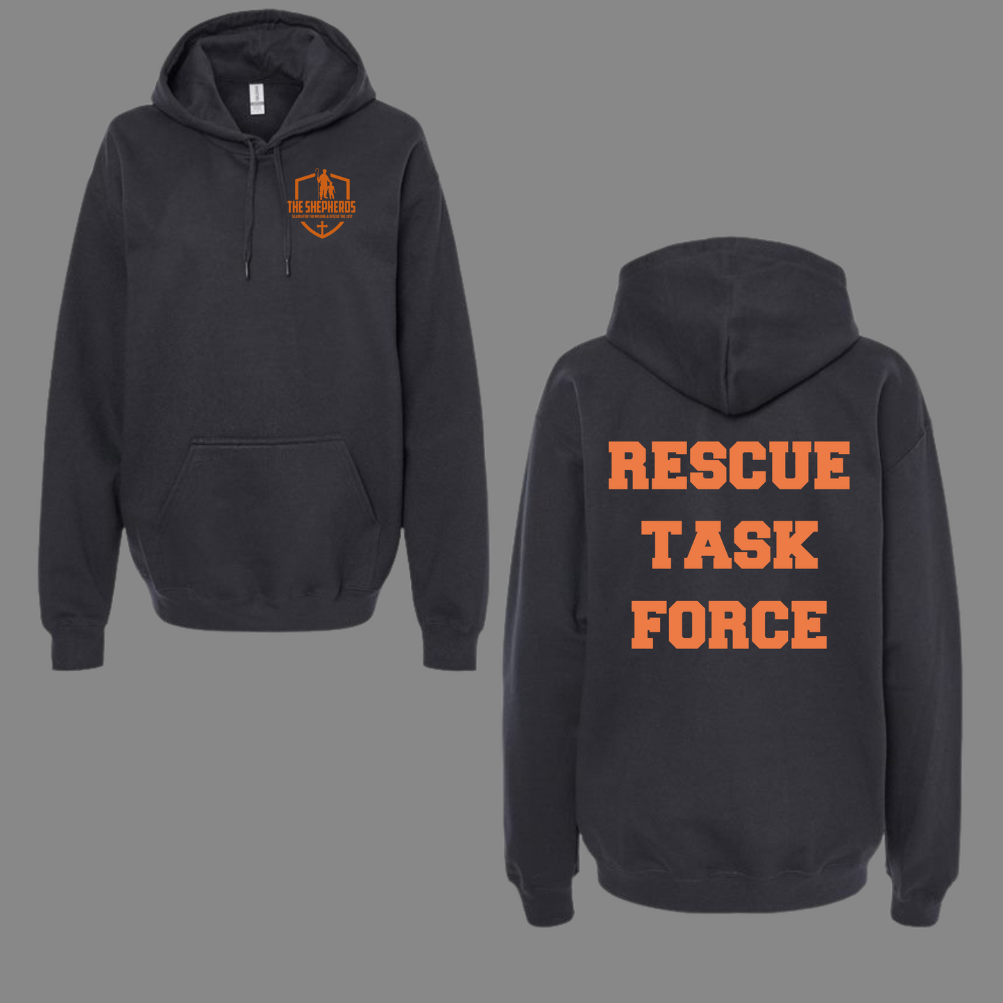 The Shepherds Black Hoodie- Rescue Task Force