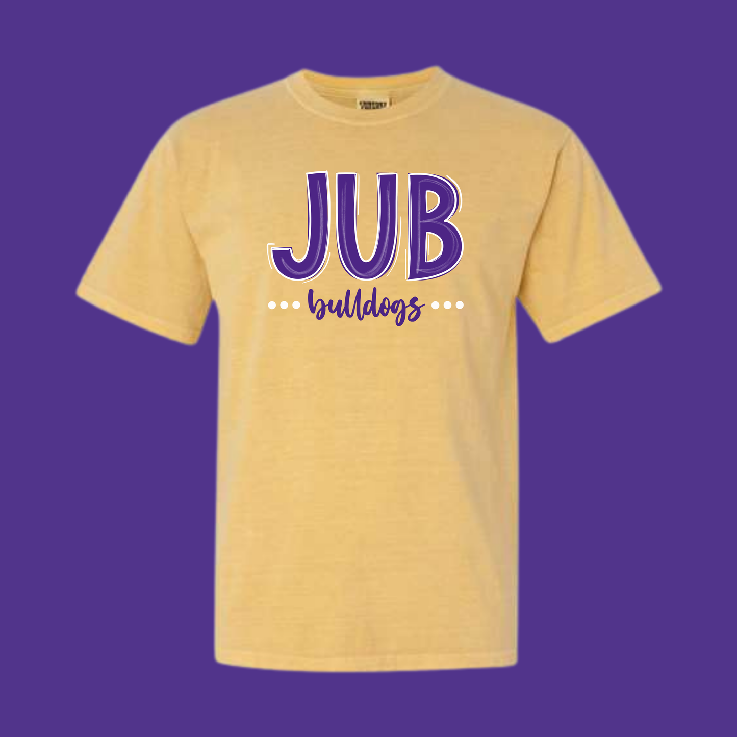 JUB Bulldogs Comfort Colors Tee