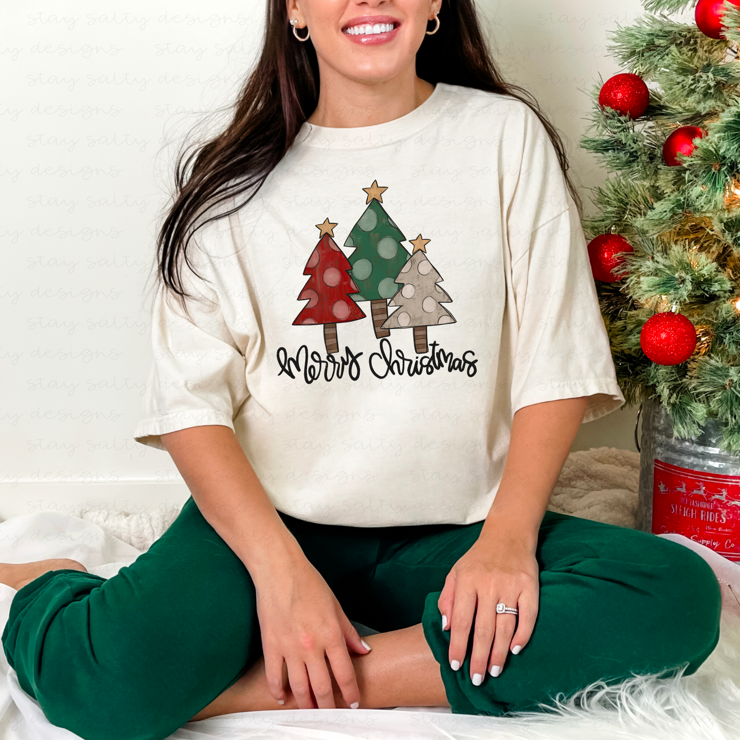 Merry Christmas (Trees)