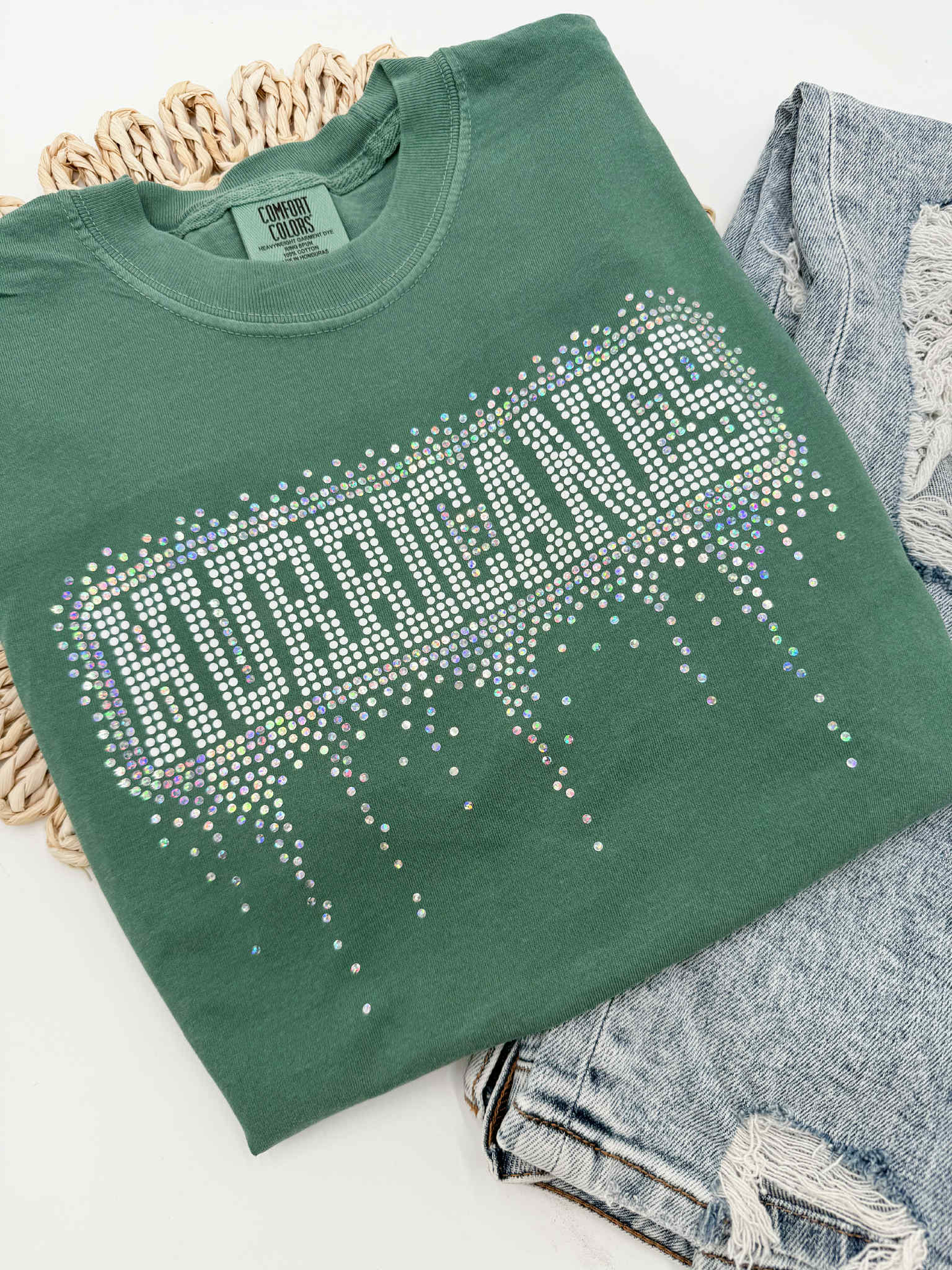Hurricanes Adult Spangles Tee