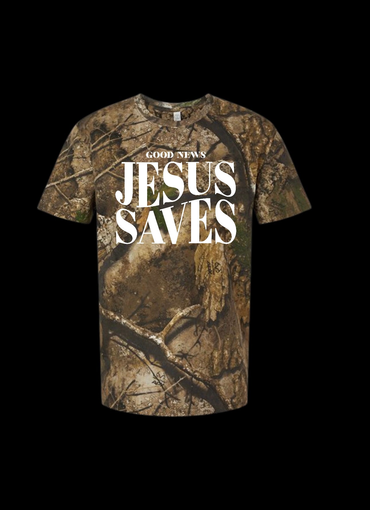 Camo Tee- Offered with 3 different sayings