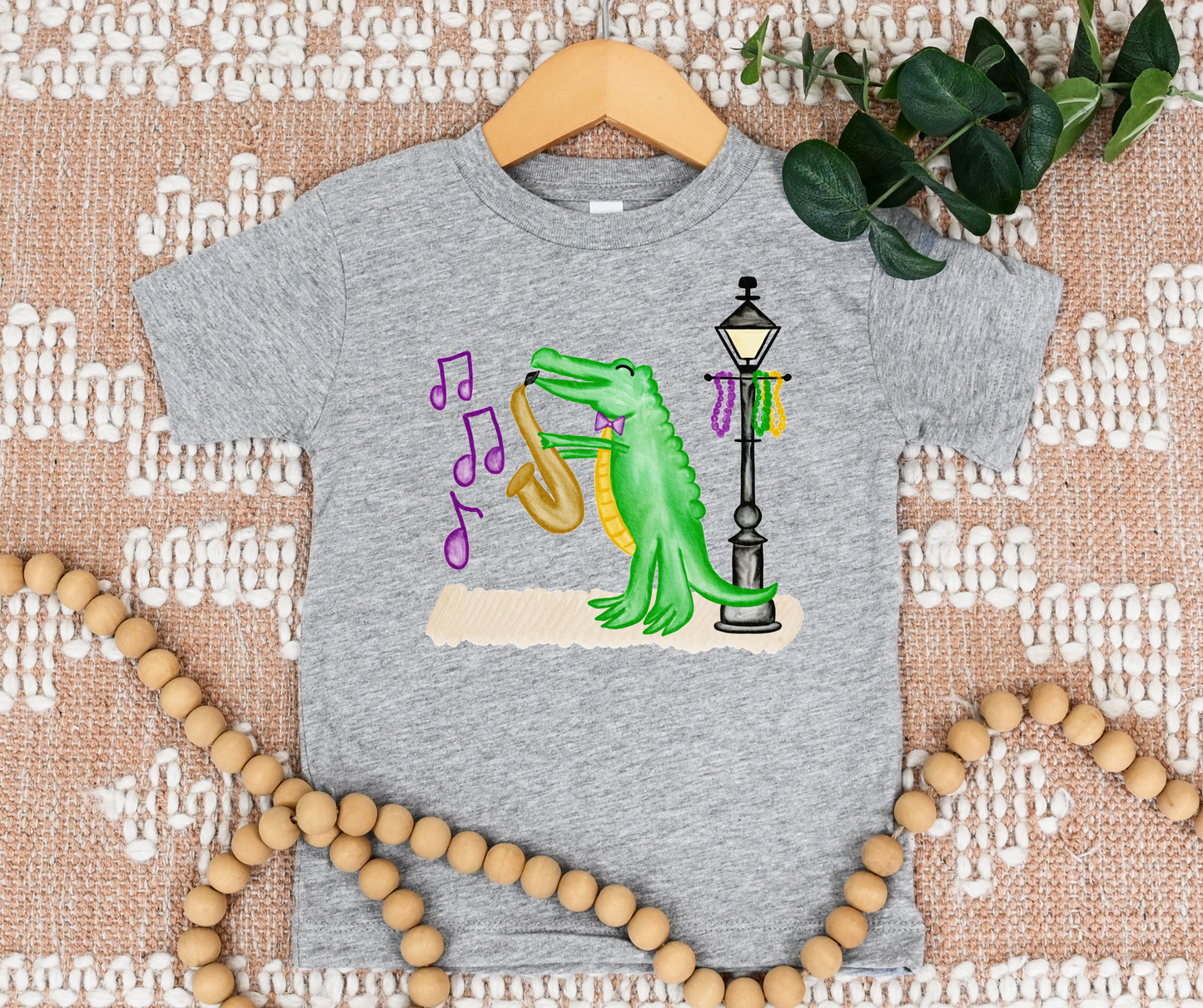 Dancing Alligator Mardi Gras