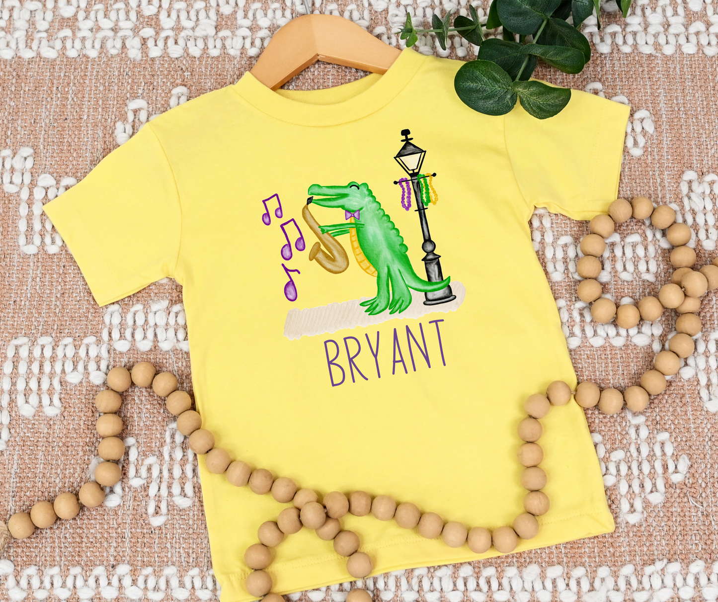 Dancing Alligator Mardi Gras