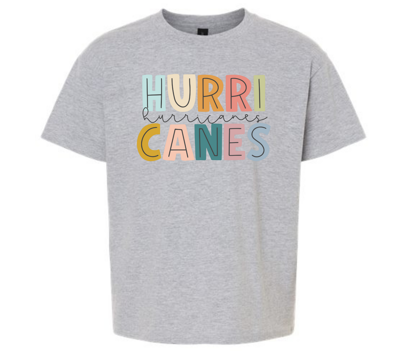 Colorful Hurricanes Tee