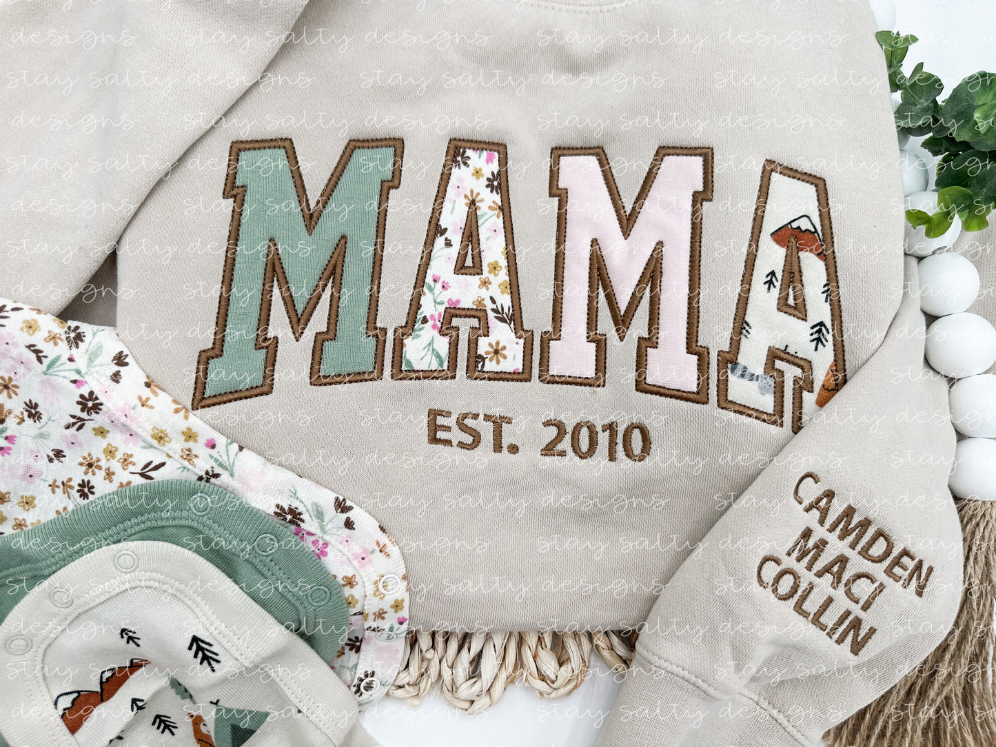 Custom Keepsake Mama sweatshirt