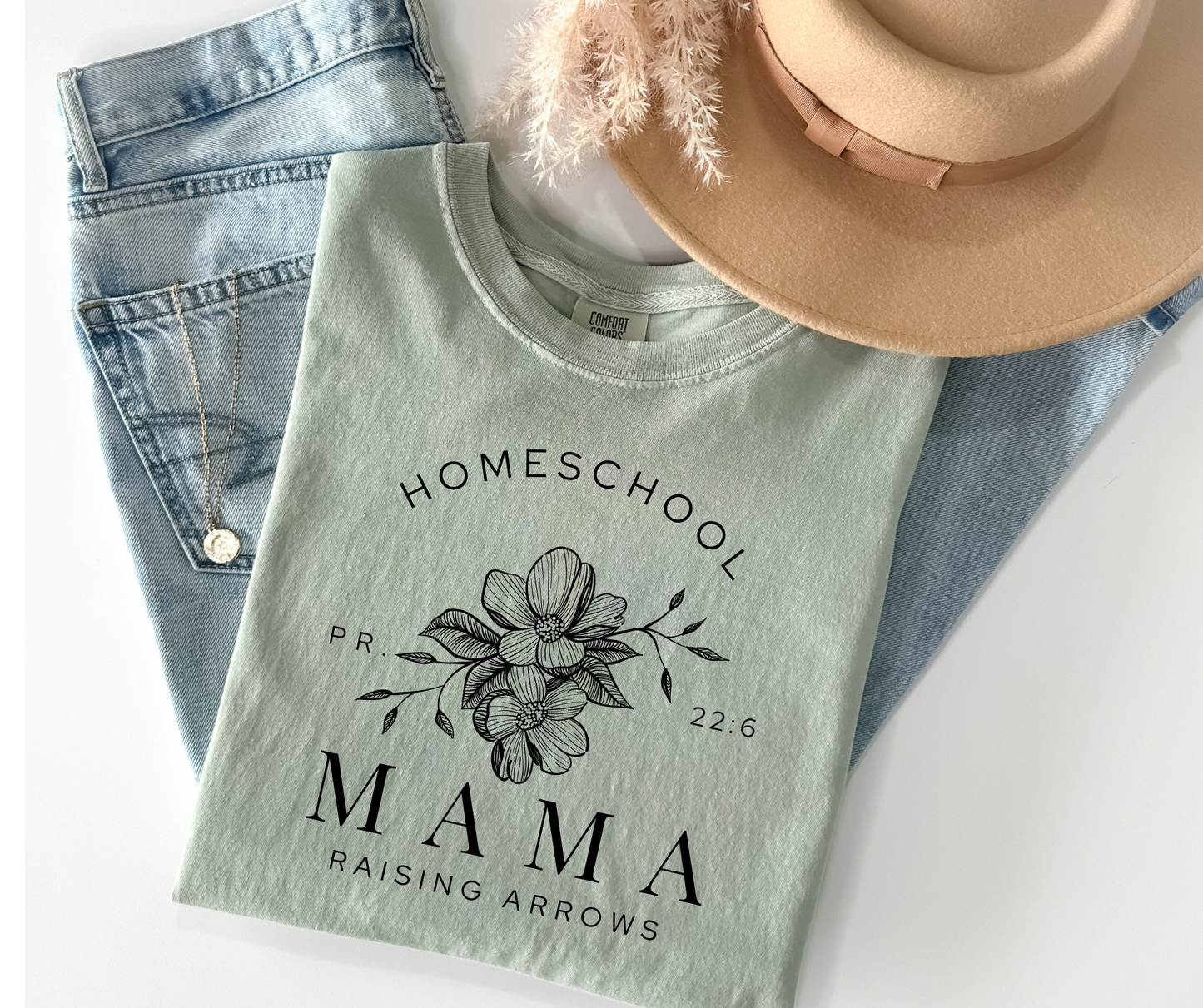 Homeschool Mama Raising Arrows Tee