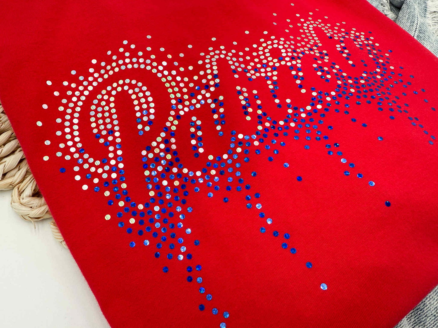 Patriots Spangles Tee