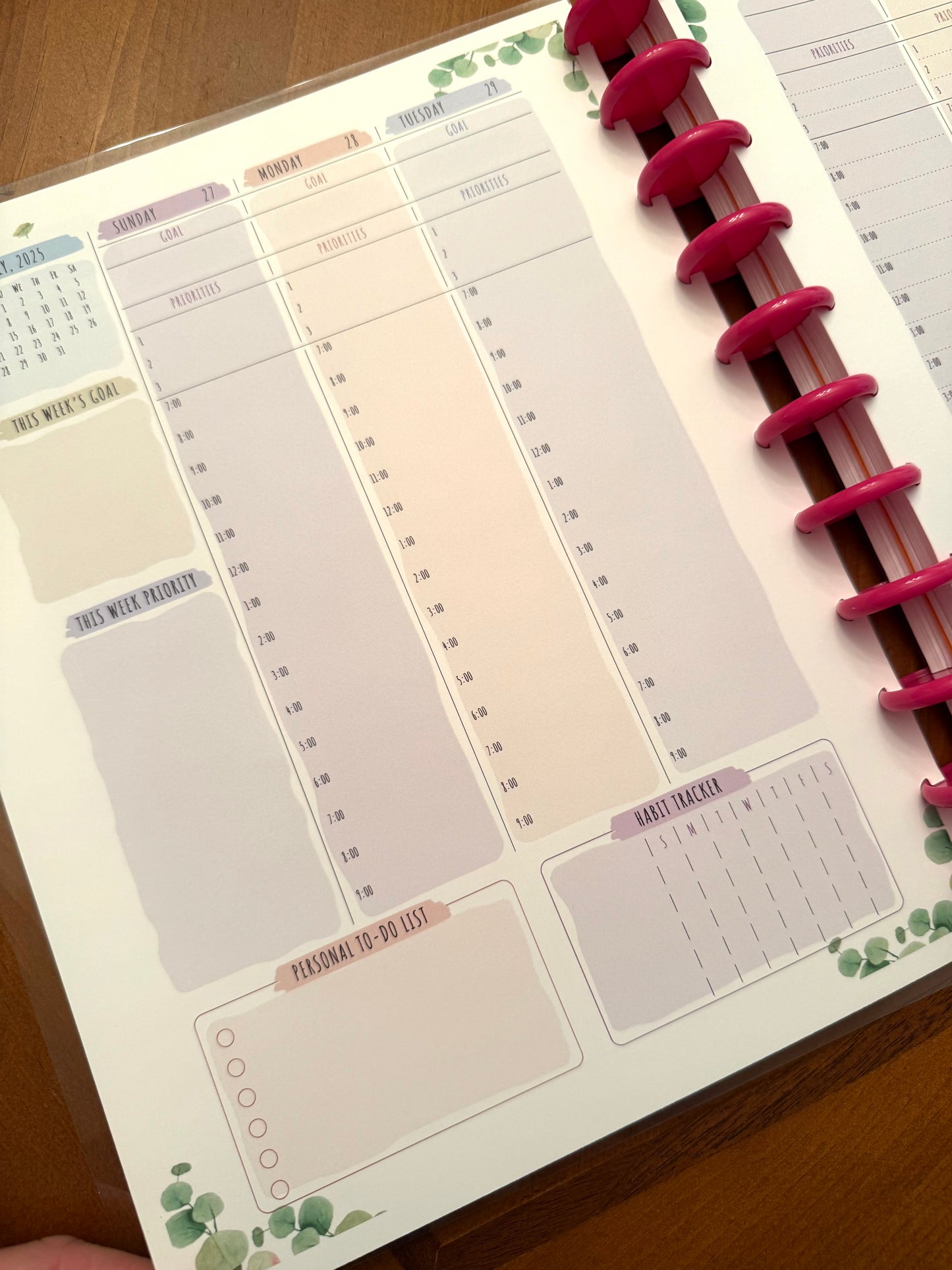 Abide Planner 12 Month or 18 month Option