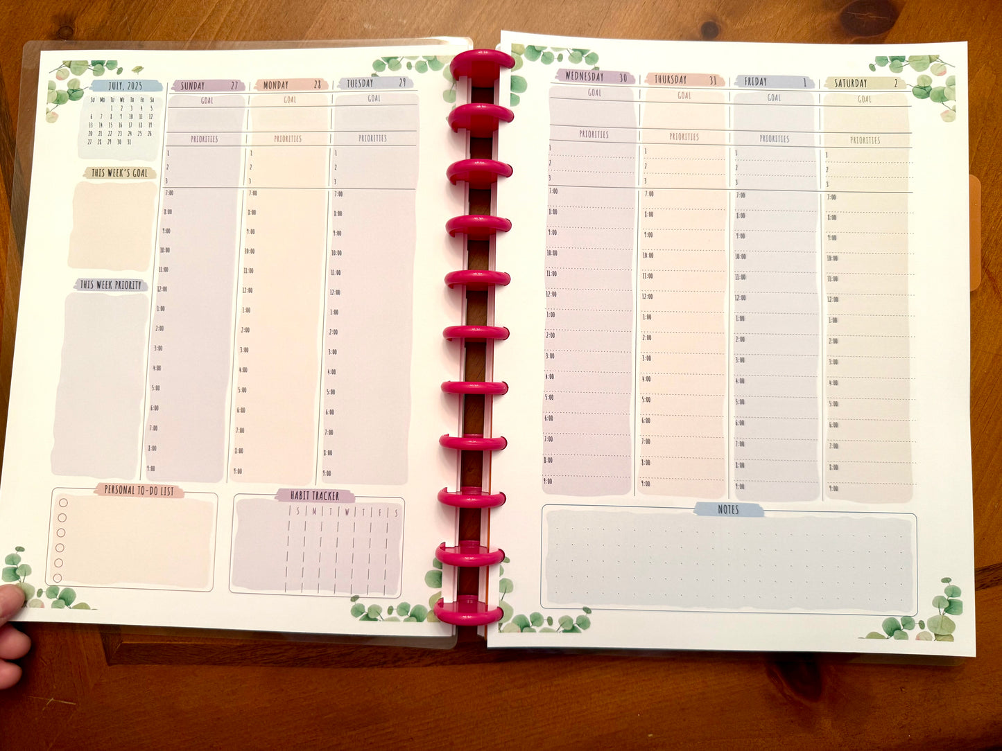 Abide Planner 12 Month or 18 month Option