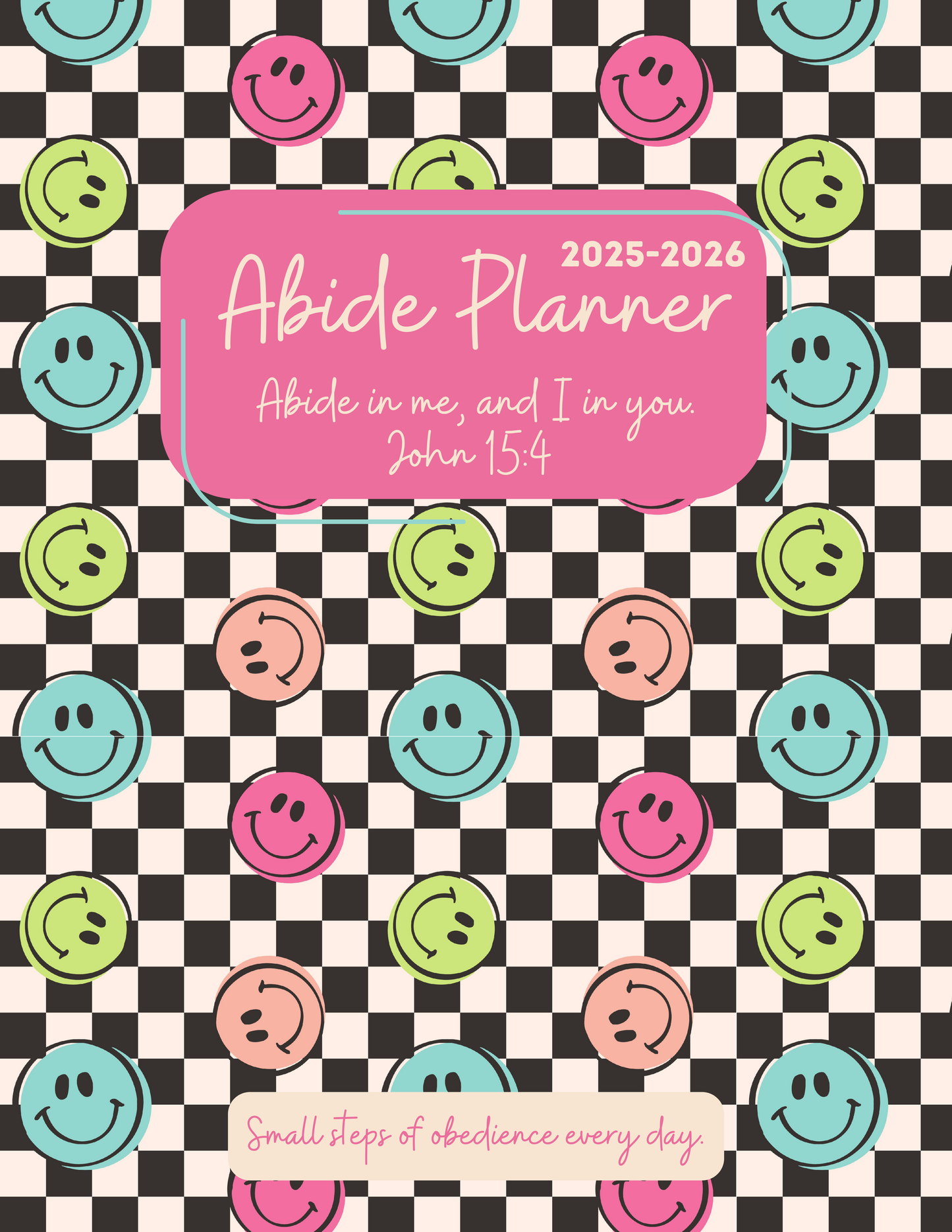 Abide Planner 12 Month or 18 month Option