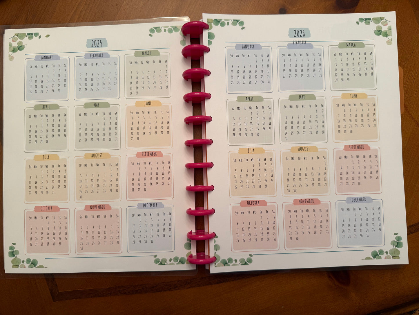 Abide Planner 12 Month or 18 month Option