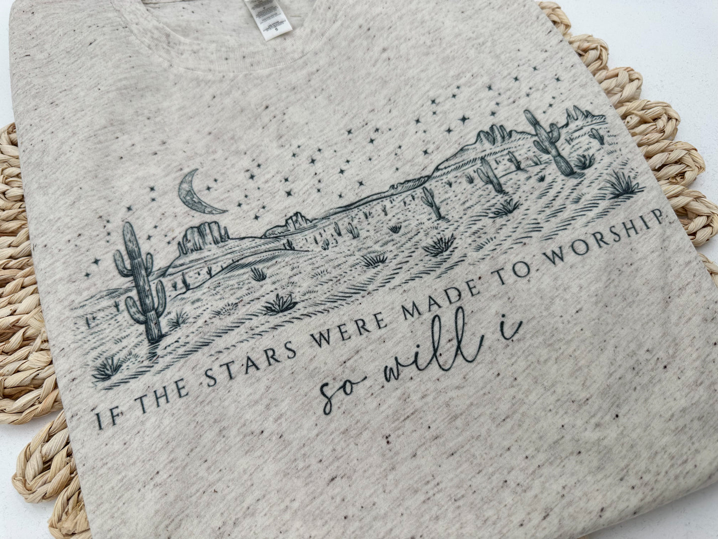 If the stars were made to worship so will I