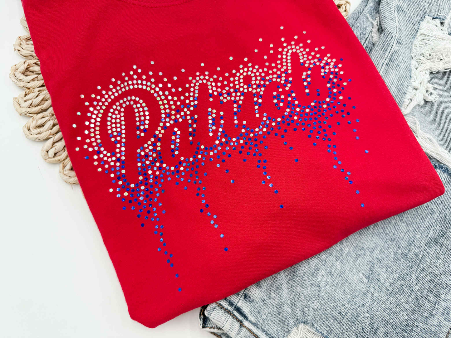 Patriots Spangles Tee