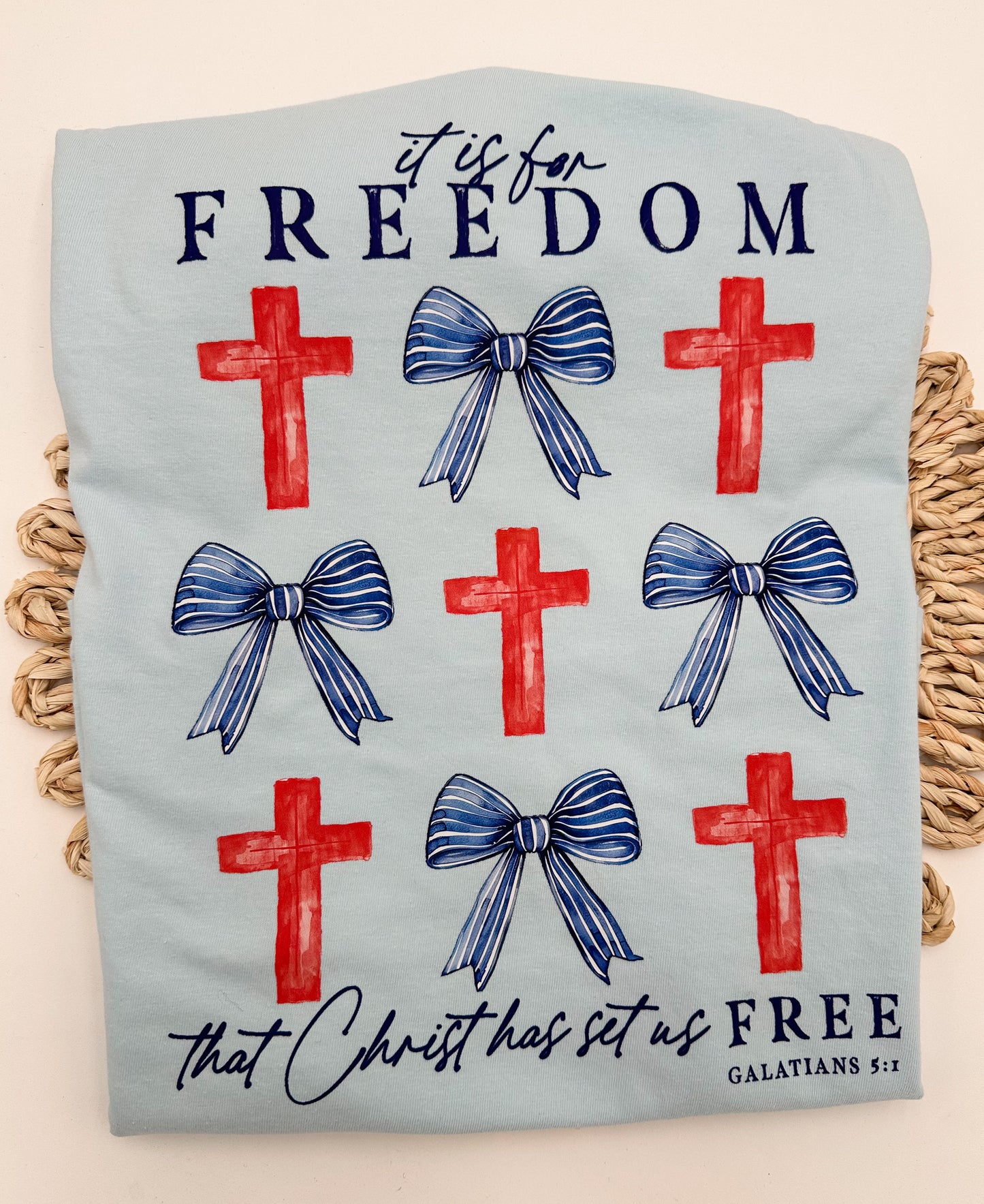 It is for Freedom that Christ has set us Free