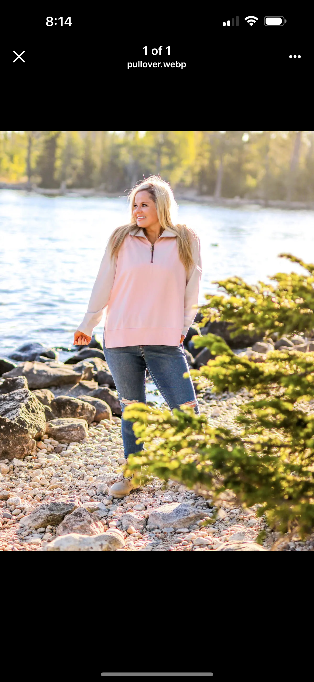 Meg Half Zip Pullover