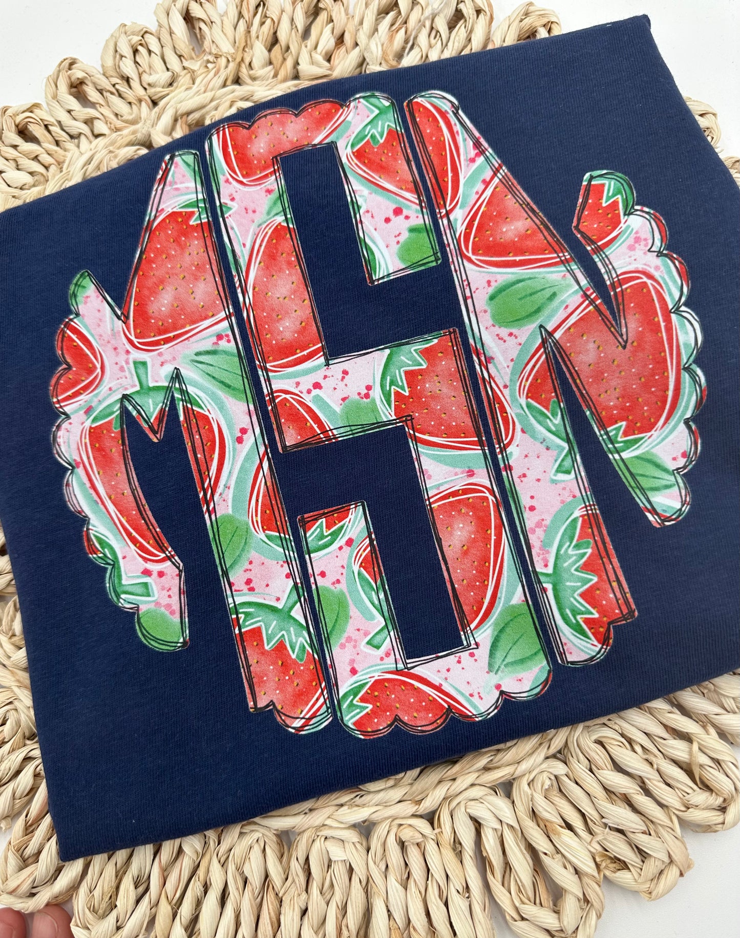 Strawberry Monogram