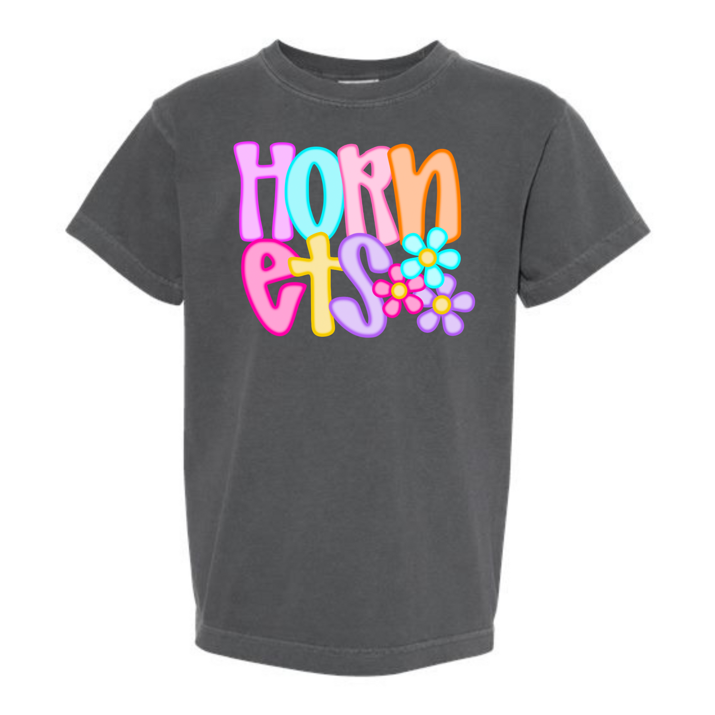 Neon Hornets Spirit Comfort Colors Tee