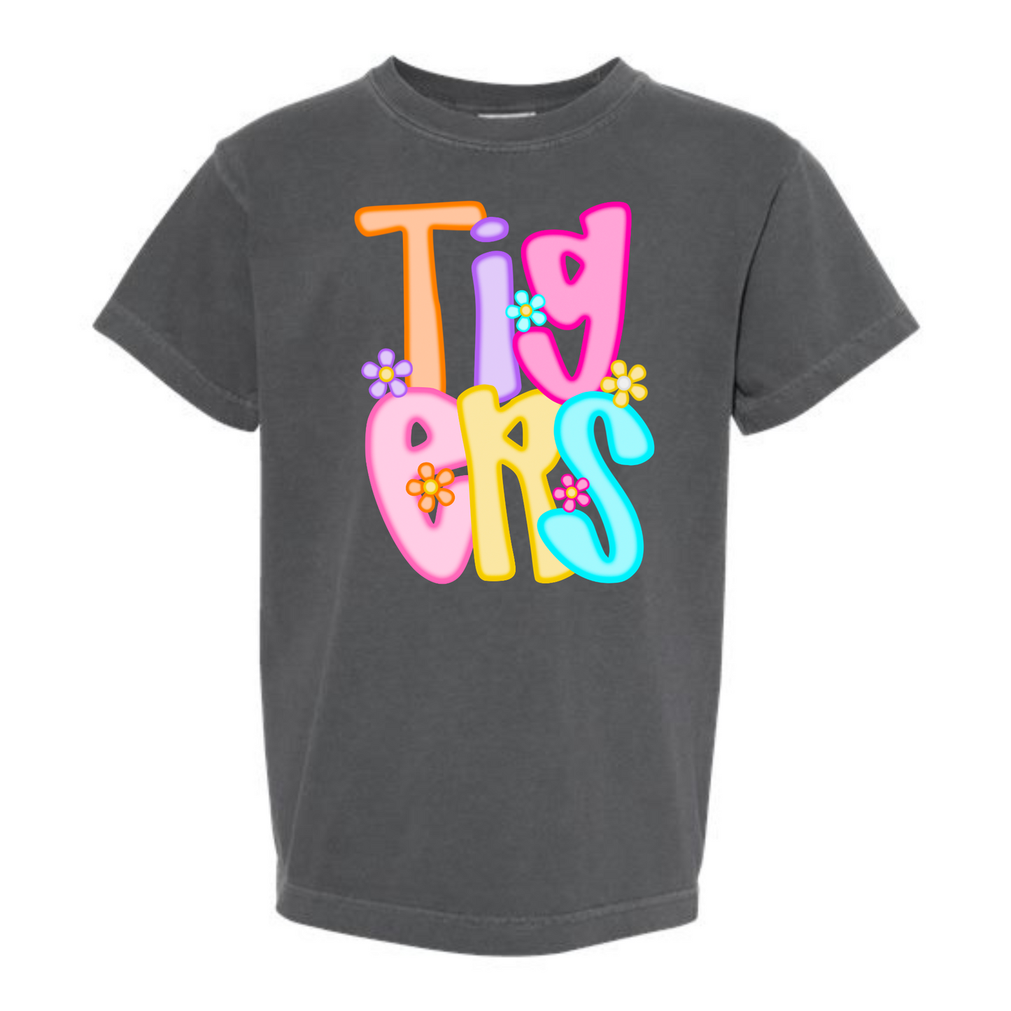 Neon Tigers Spirit Comfort Colors Tee