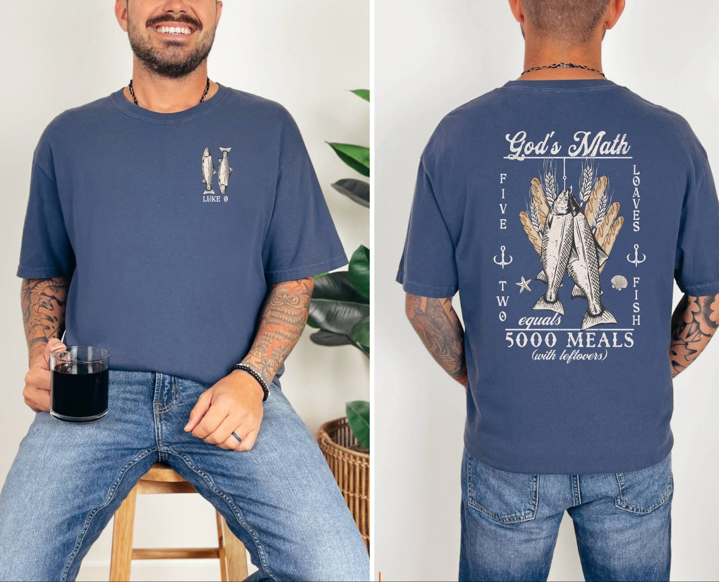 God's Math Tee- Luke 9