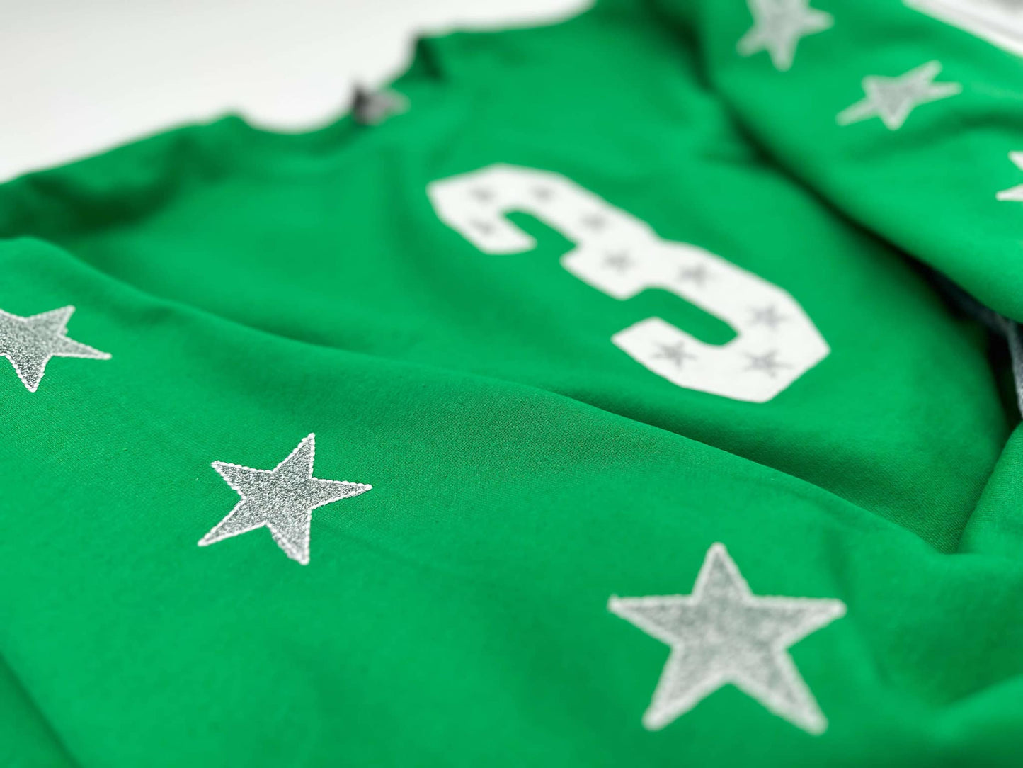 Customizable Number and Stars Sweatshirt