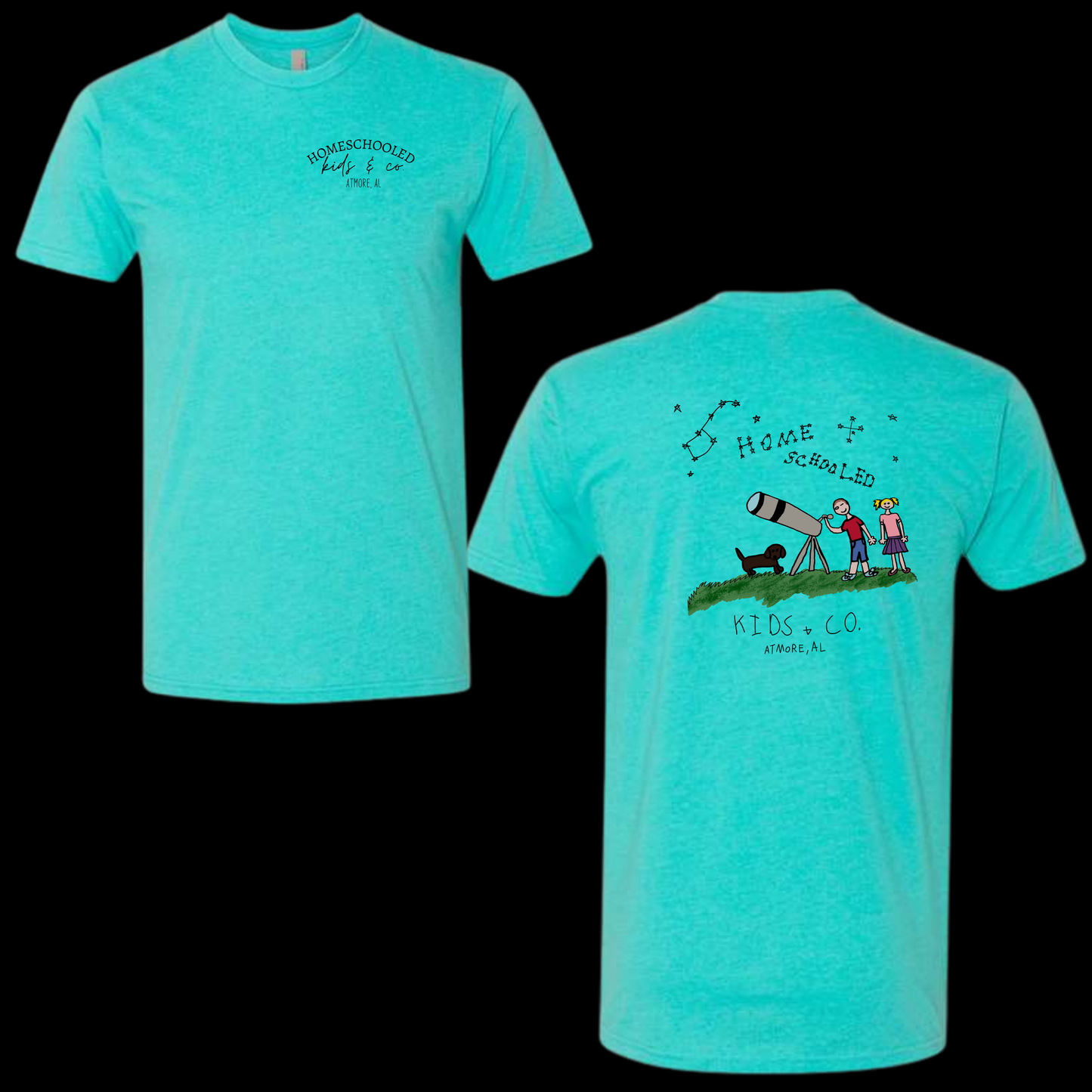 Homeschooled Kids & Co tees