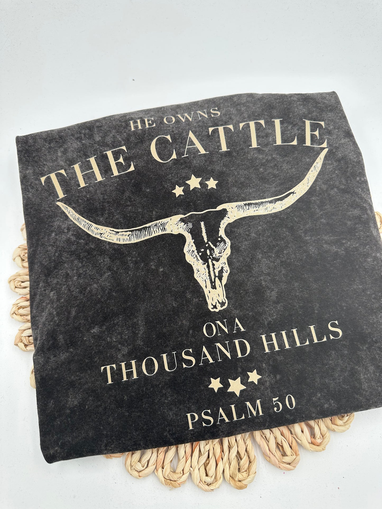 He owns the cattle on a thousand hills