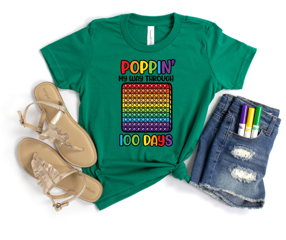 Poppin' My way through 100 days