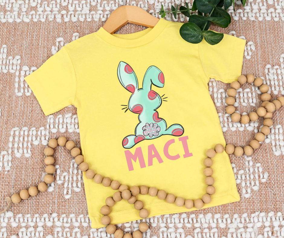 Girl Polka Dot Bunny