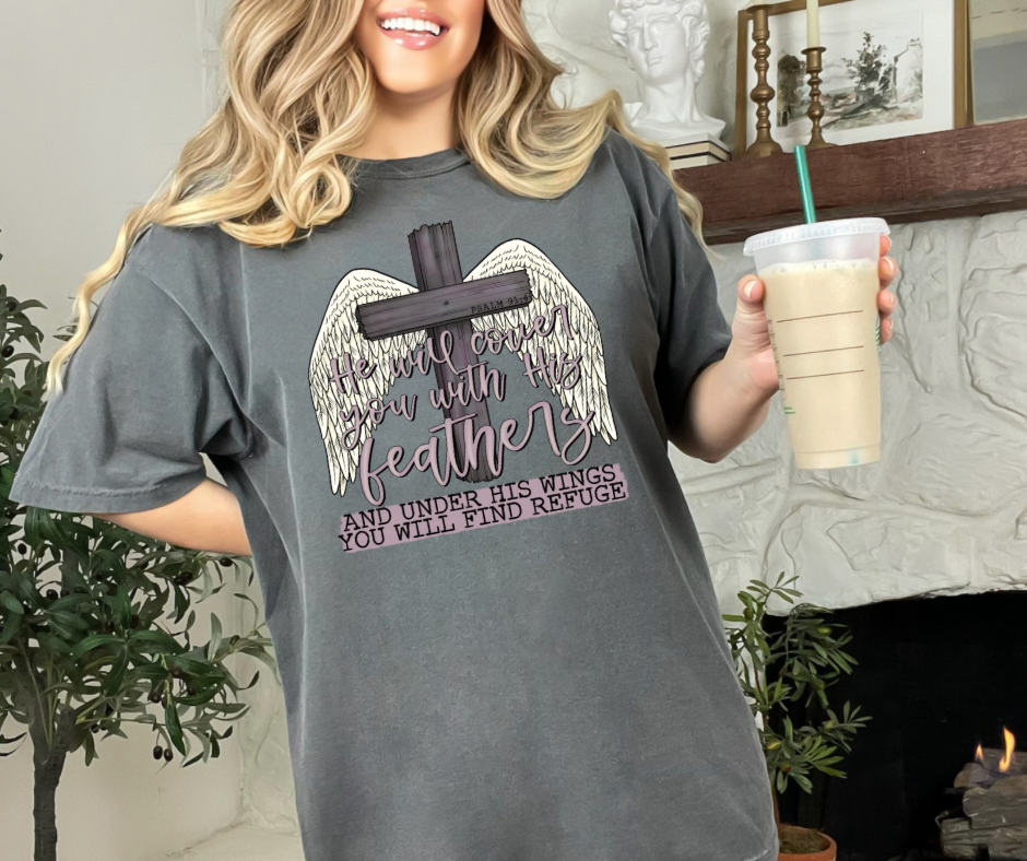 He will Cover you with His feathers