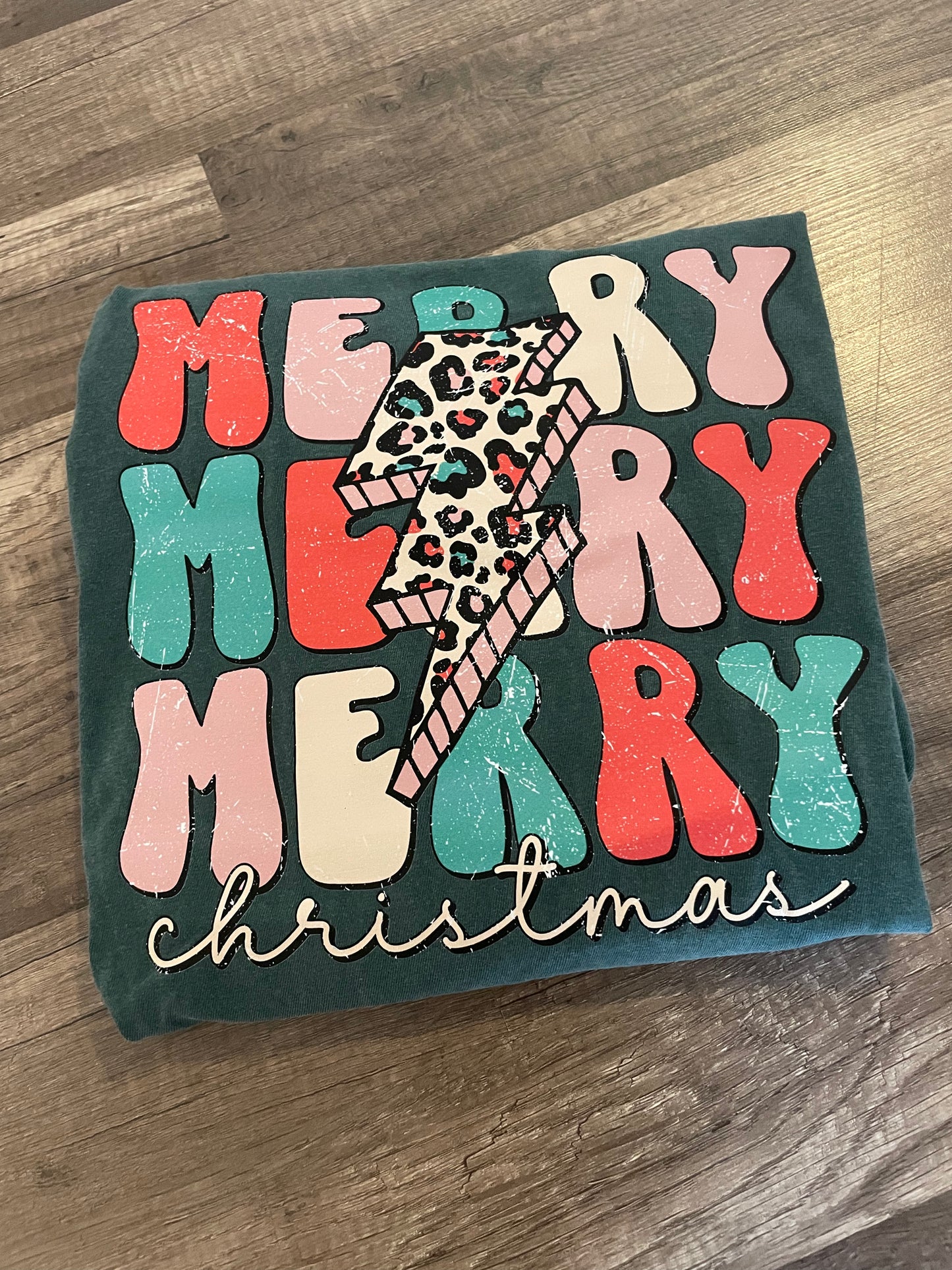 Merry Christmas LS comfort colors