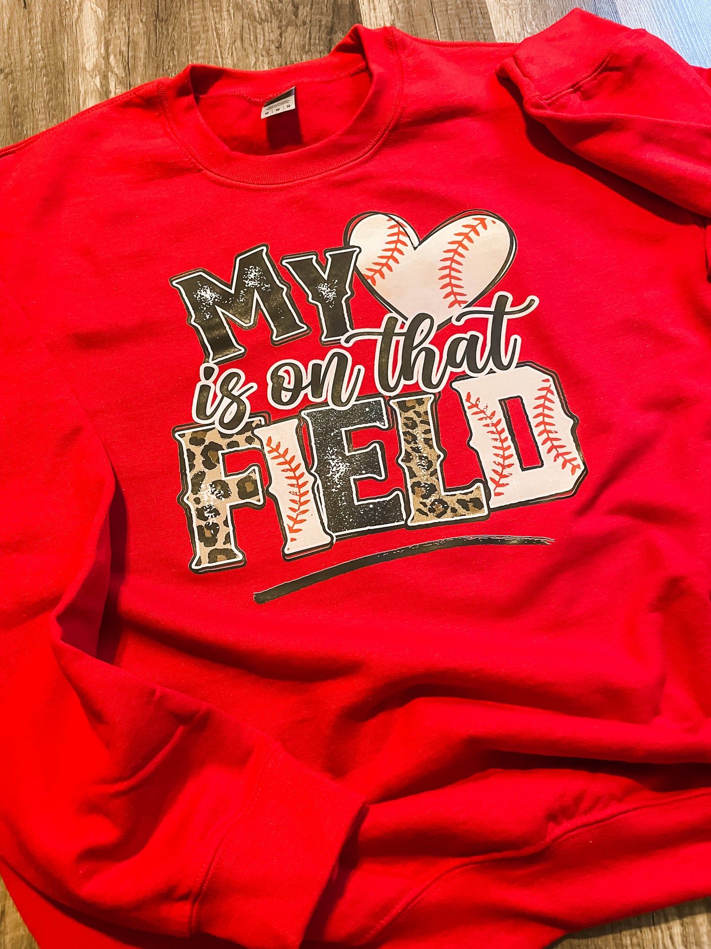 My heart is on that field