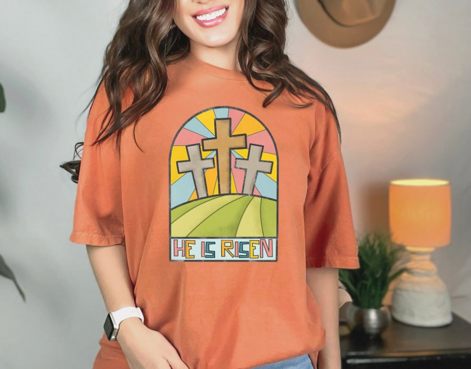 He is Risen- crosses