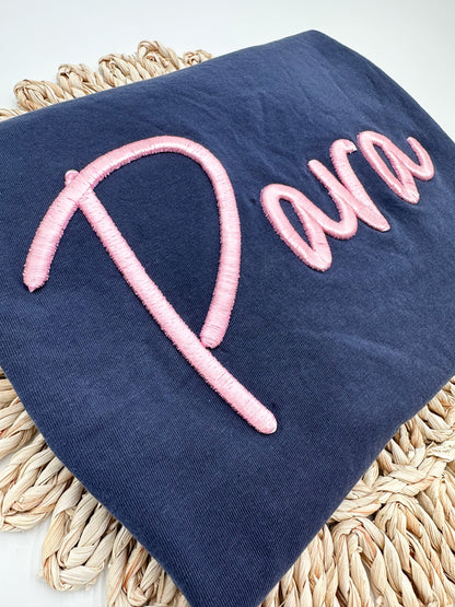 3D Puff Embroidery Tee