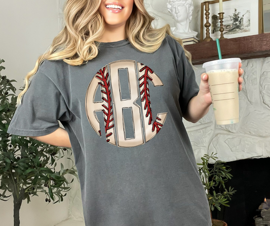 Baseball Monogram