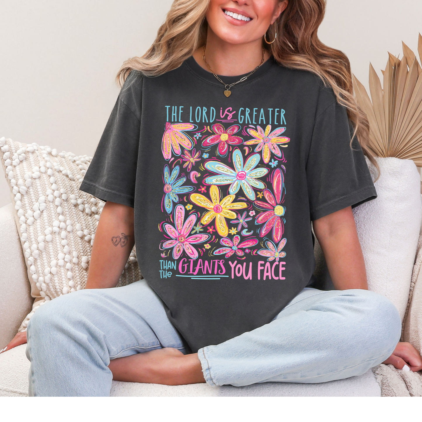 The Lord is Greater than the giants you face Tee