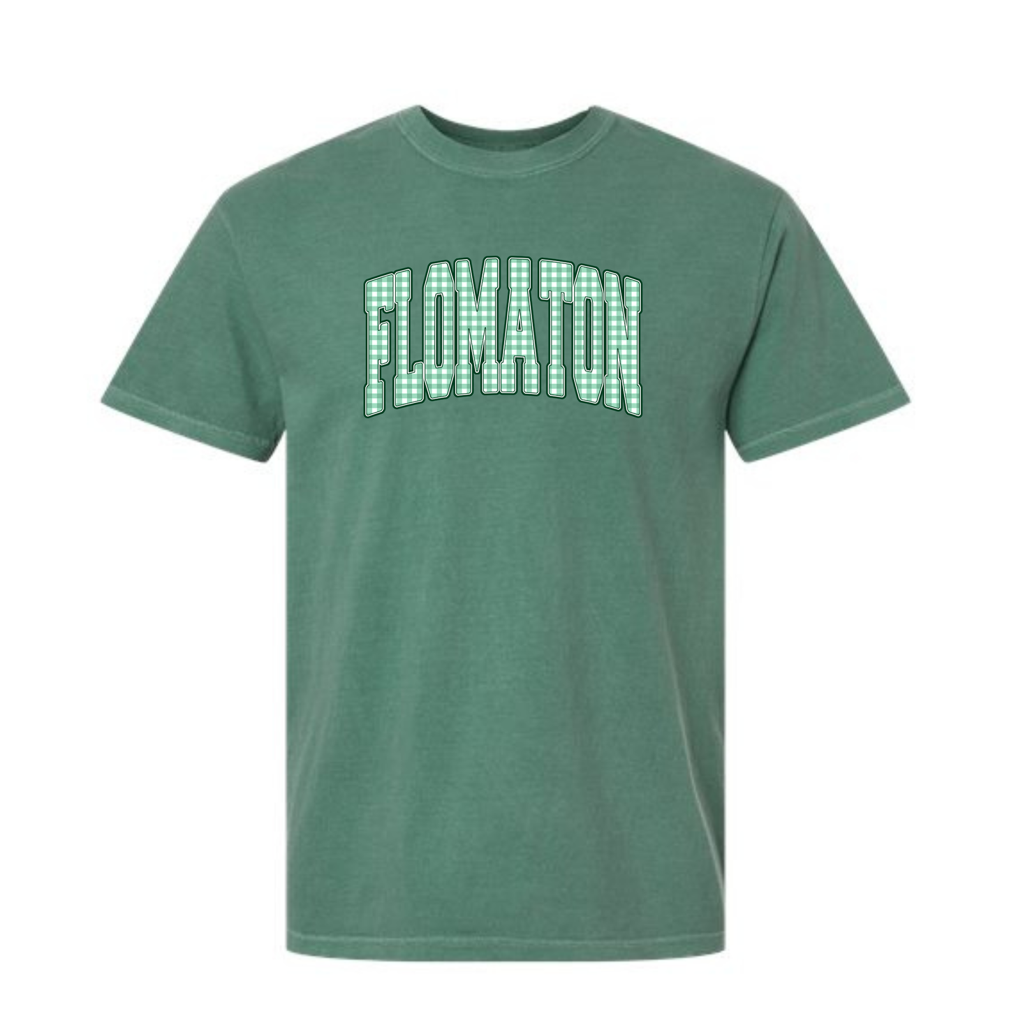 Flomaton Checkered Tee (Comfort Colors)