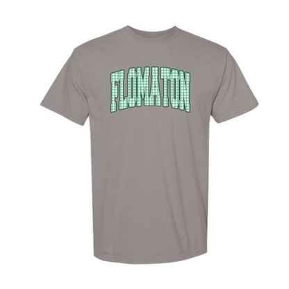 Flomaton Checkered Tee (Comfort Colors)