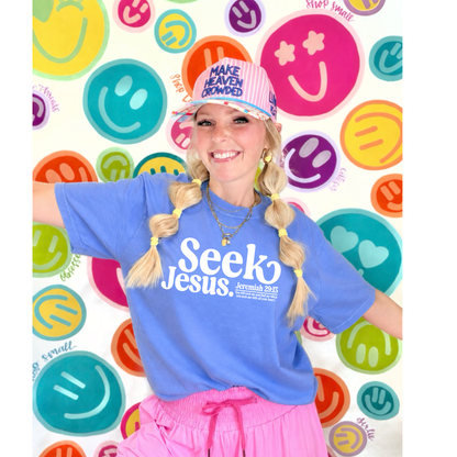 Seek Jesus Comfort Colors Tee