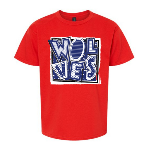 Wolves 3 Tee