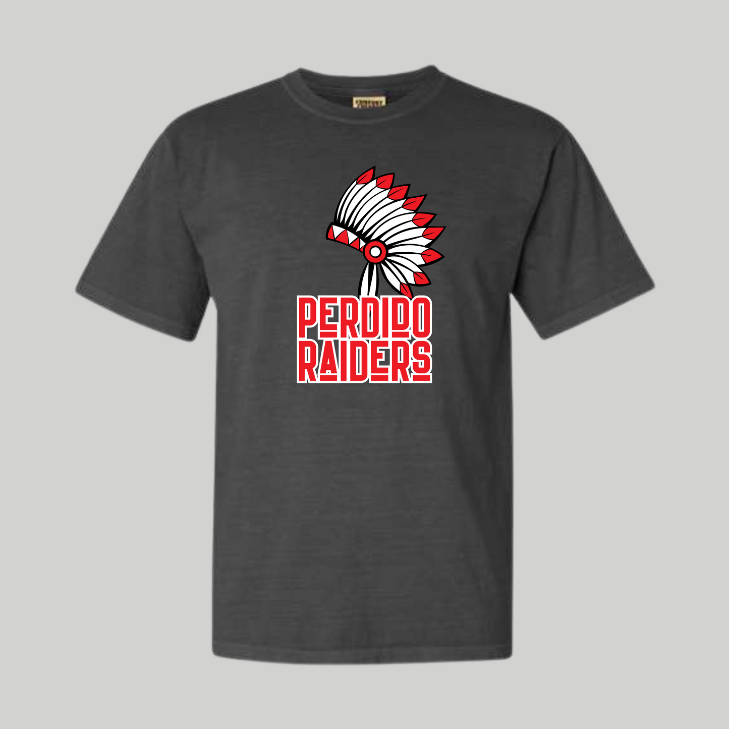 Perdido Raiders 2 Comfort Colors Tee