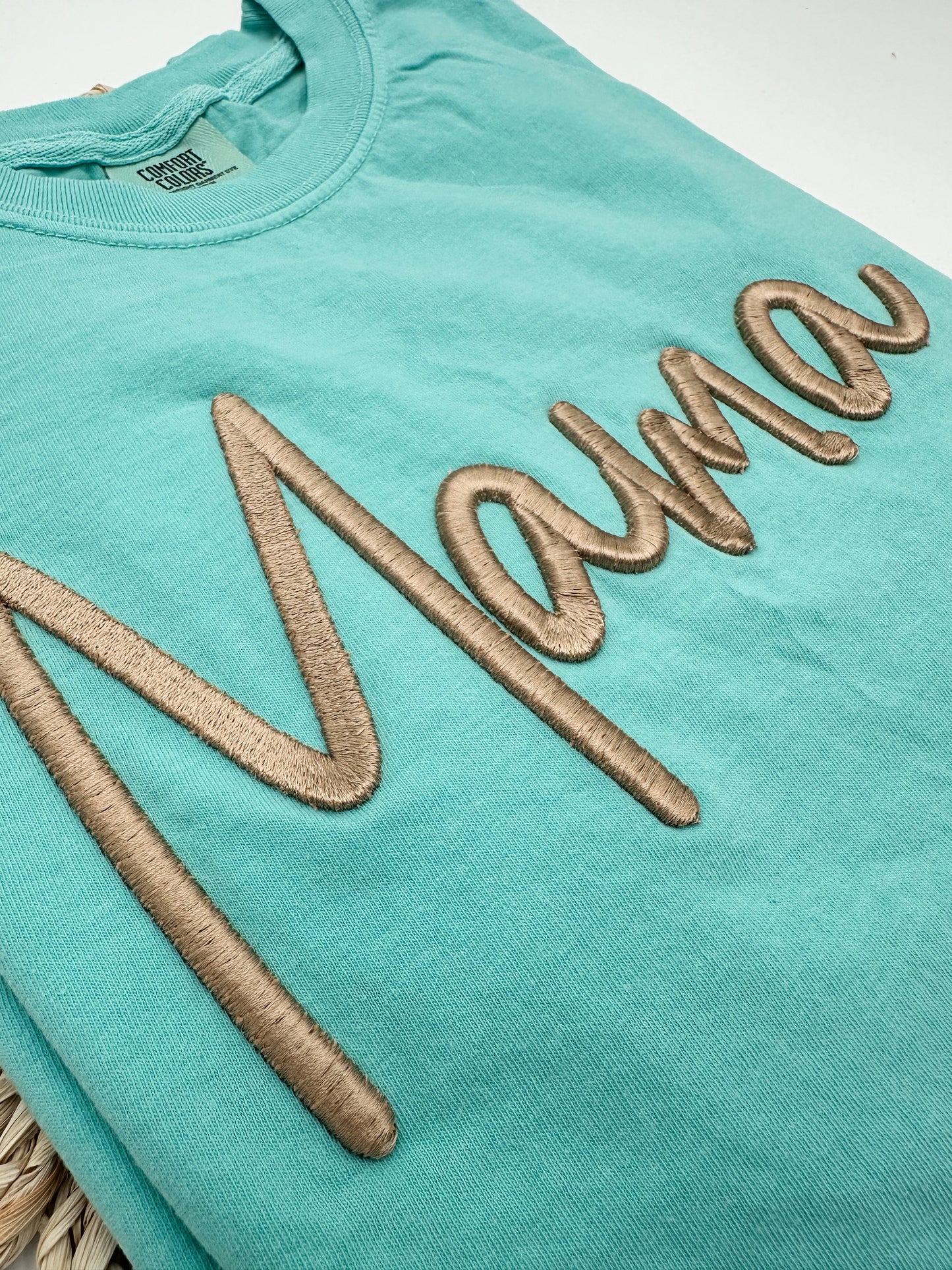 3D Puff Embroidery Tee