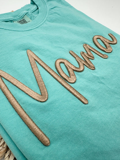 3D Puff Embroidery Tee