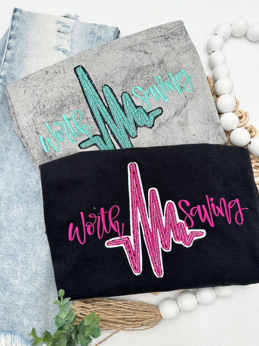 Because All Of God’s Children Are WORTH SAVING! (Profits from this tee go directly to nonprofit efforts to find missing and exploited children)
