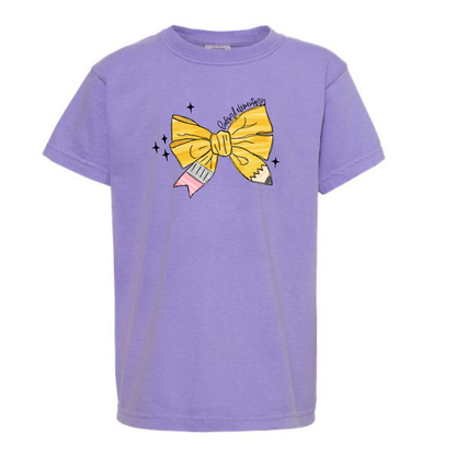 Pencil Bow Tee Huxford