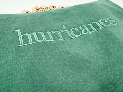 Hurricanes monochromatic Embroidered Comfort Colors Tee