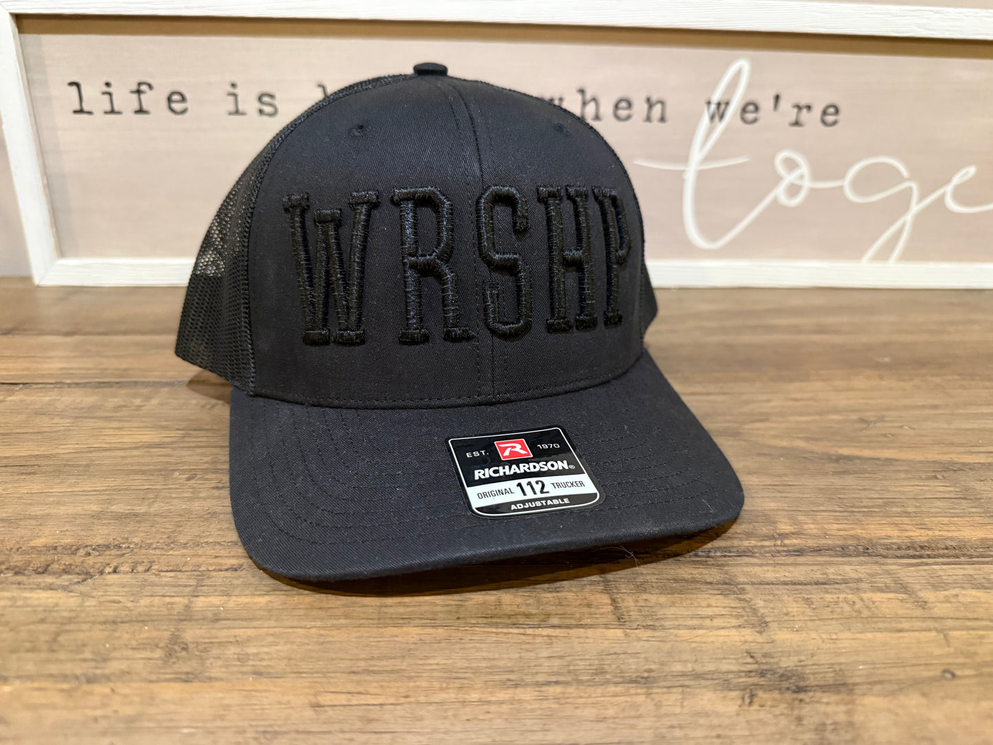 Richardson 112 Raised Embroidery- Custom Word (up to 5 letters)