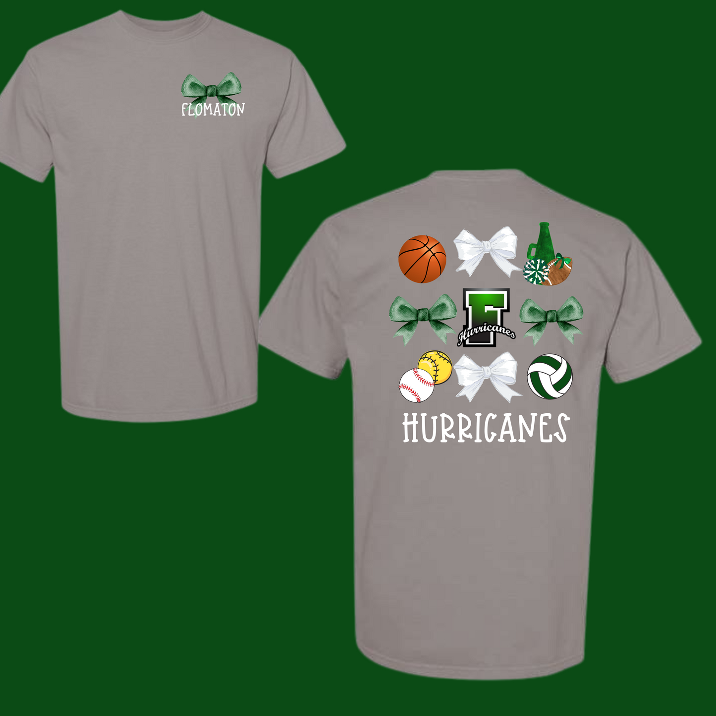 Flomaton Bow Spirit Tee (Comfort Colors Tee)