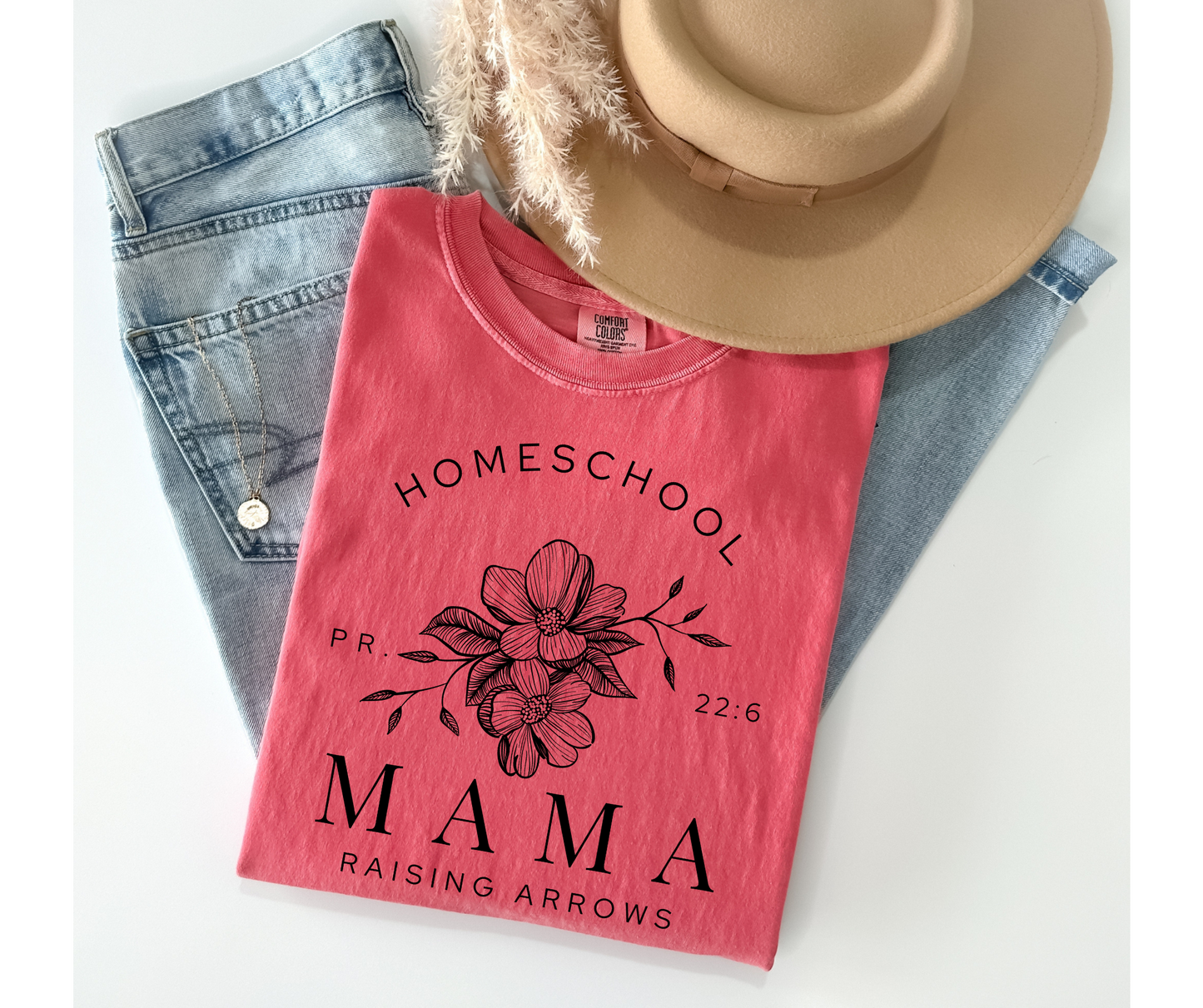Homeschool Mama Raising Arrows Tee