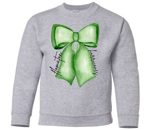Flomaton Hurricanes Coquette Bow Sweatshirt